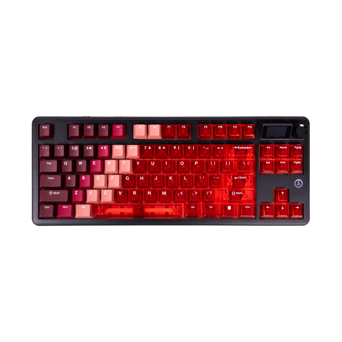 Клавиатура игровая механическая AJAZZ MK87 Pitaya, красная – купить недорого с доставкой по Алматы и Казахстану