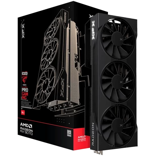 Видеокарта XFX Radeon RX 9070 Swift Gaming OC 16GB GDDR6 (RX-97SWFB3B9)