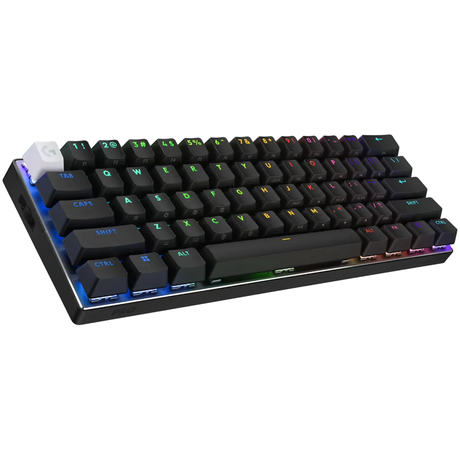 Клавиатура игровая механическая беспроводная Logitech PRO X 60 Lightspeed, чёрная – купить недорого с доставкой по Алматы и Казахстану фото 3
