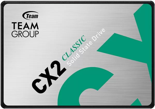 SSD накопитель 512 GB Team Group CX2, 2.5", SATA III