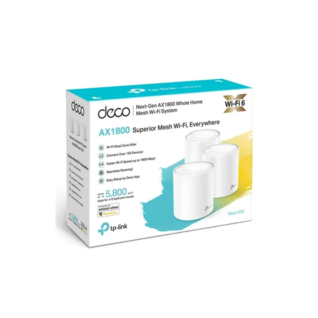 Беспроводная MESH-система Wi-Fi TP-Link Deco X20(3-pack) – купить недорого с доставкой по Алматы и Казахстану
