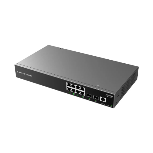 Коммутатор Grandstream GWN7801, 8 портов 1 Гбит/с, 2×SFP, управляемый L2+ — купить в Казахстане | neom.kz