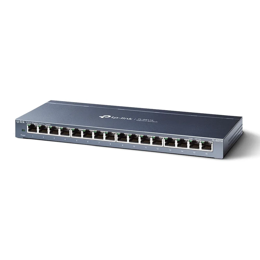 Коммутатор TP-Link TL-SG116, 1 Гбит/с