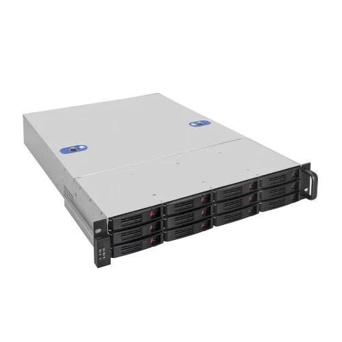 Server chassis ExeGate Pro 2U660-HS12 <RM 19", высота 2U, глубина 660, без БП, 12xHotSwap> — купить в Казахстане | neom.kz