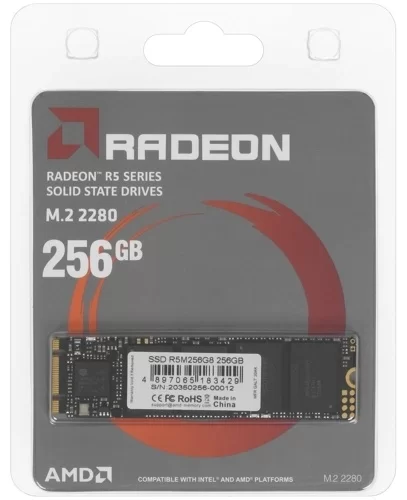 SSD накопитель 256 GB AMD Radeon R5, M.2, SATA III – купить недорого с доставкой по Алматы и Казахстану