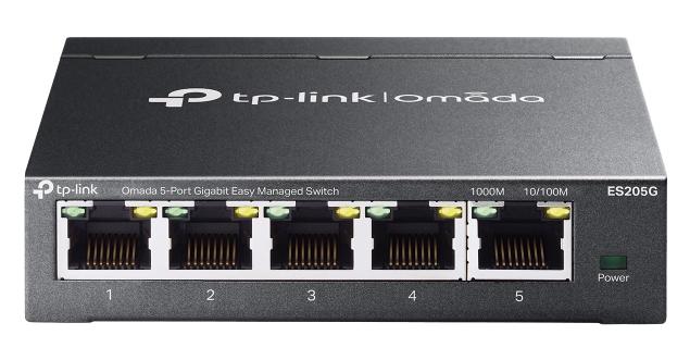 Коммутатор TP-Link ES205G, 1 Гбит/с, управляемый L2