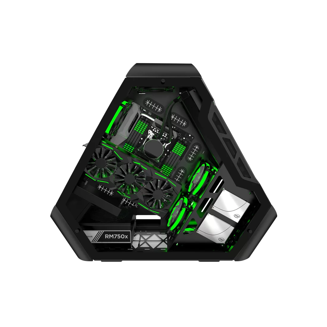 Компьютерный корпус Jonsbo TR03-G Black без Б/П фото 2