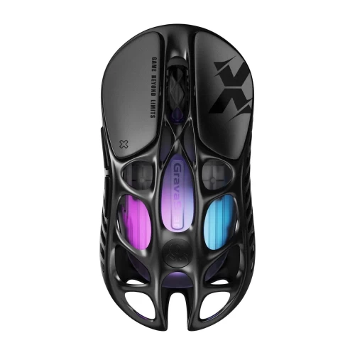 Мышь беспроводная GravaStar Mercury X, 5 кнопок, 32000 dpi, чёрная — купить в Казахстане | neom.kz