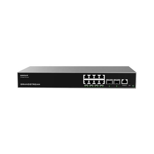 Коммутатор Grandstream GWN7811, 8 портов 1 Гбит/с, управляемый L3 — купить в Казахстане | neom.kz