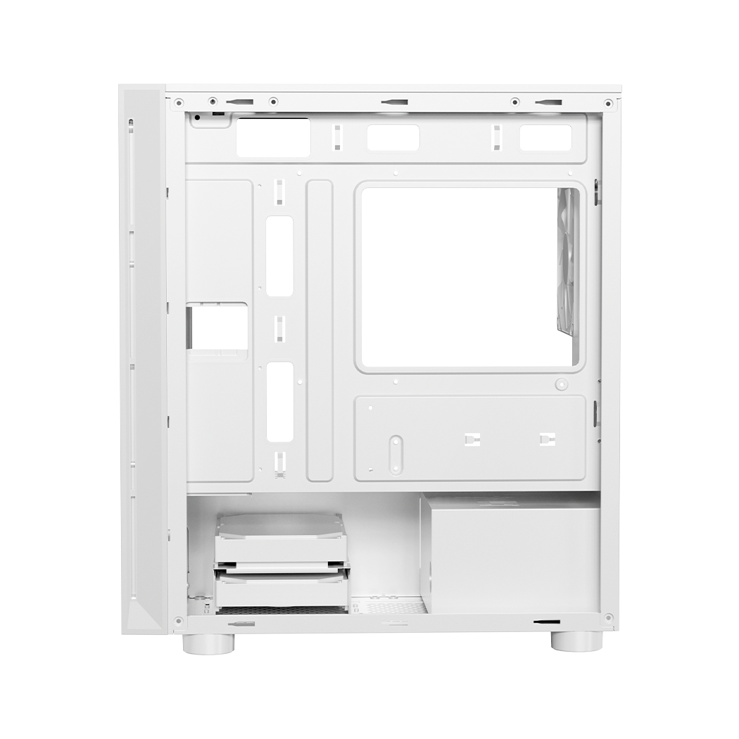 Корпус PCCooler LM300 ARGB WH mATX/ITX USB3.0, 2xUSB2.0 White фото 4