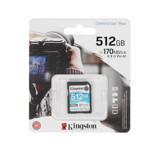 Карта памяти Kingston SDG3/512GB Class 10 512GB без адаптера – купить недорого с доставкой по Алматы и Казахстану