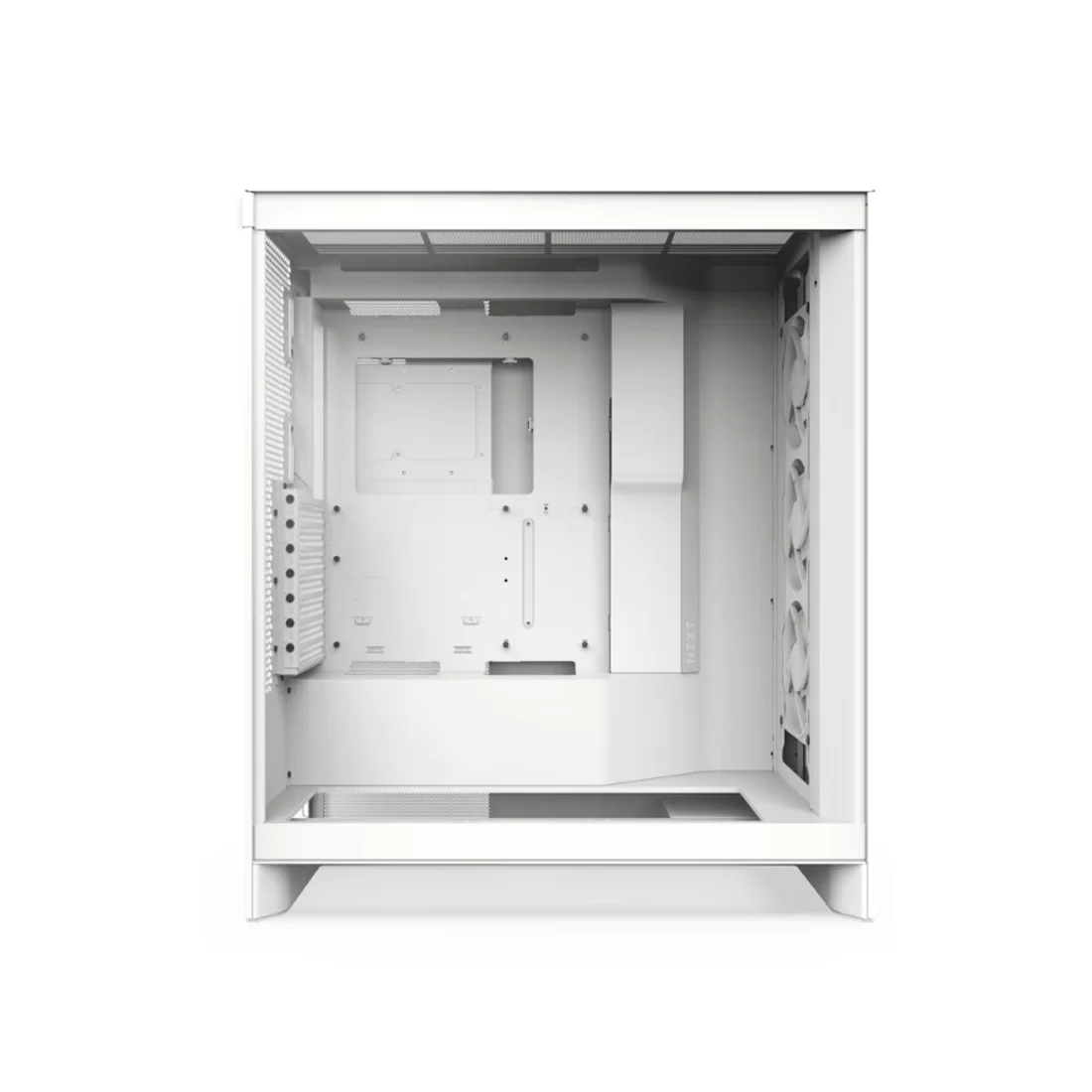 Компьютерный корпус NZXT H7 Flow RGB CM-H72FW-R1 White без Б/П фото 2