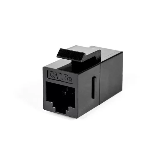 Соединитель RJ-45 проходной SHIP M225, кат.5e, U/UTP, чёрный – купить недорого с доставкой по Алматы и Казахстану