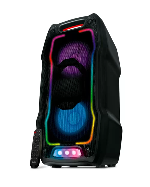 SVEN PS-730, черный, акустическая система (100W, TWS, Bluetooth, FM, USB, microSD, 4400mA*h) – купить недорого с доставкой по Алматы и Казахстану