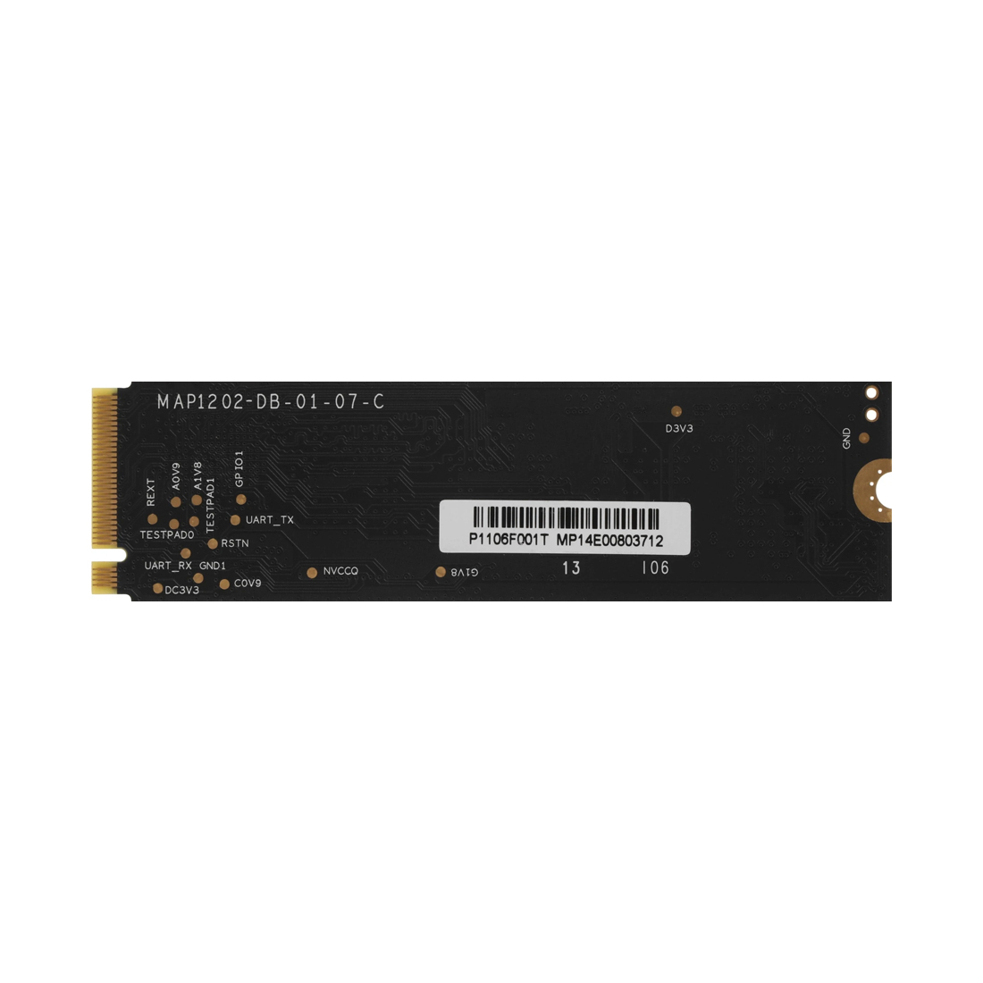Твердотельный накопитель SSD AMD Radeon R3MP30512G8 512GB M.2 NVMe PCIe 3.0x4