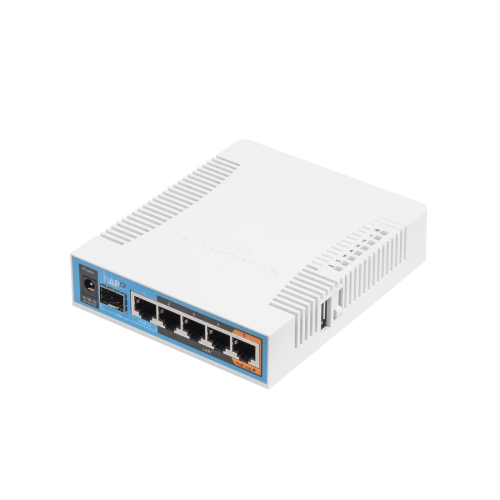 Маршрутизатор MikroTik RB962UiGS-5HacT2HnT, Wi-Fi 5 AC1750, 2.4/5 ГГц, 1×WAN + 5×LAN 1 Гбит/с, PoE — купить в Казахстане | neom.kz
