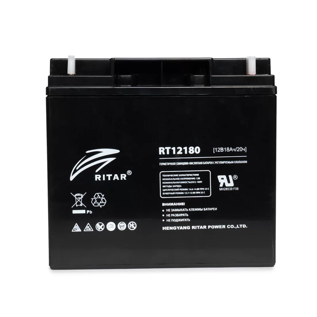 Аккумуляторная батарея Ritar RT12180 12В 18 Ач – купить недорого с доставкой по Алматы и Казахстану