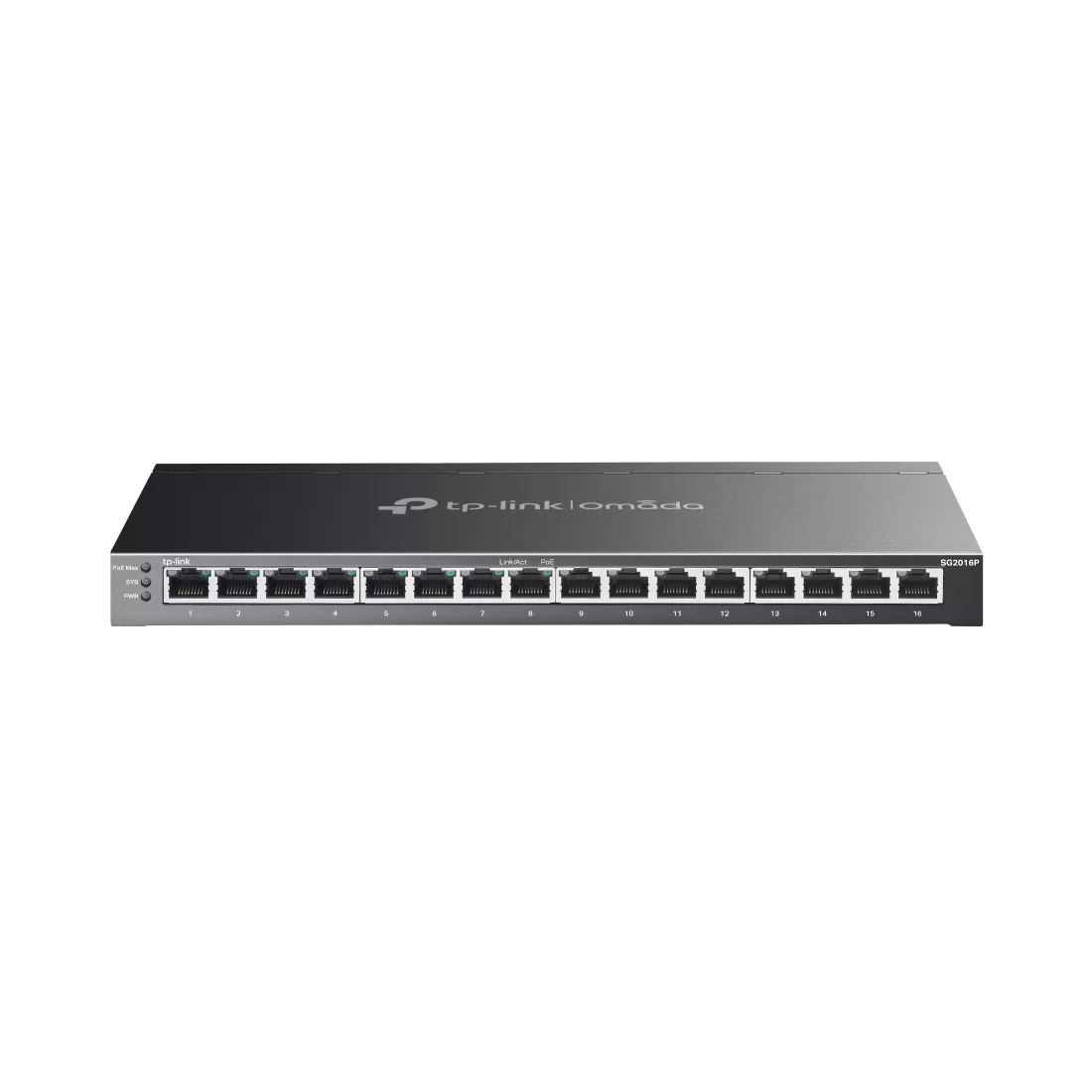 Коммутатор TP-Link SG2016P, 16 портов 1 Гбит/с, PoE, управляемый L2 – купить недорого с доставкой по Алматы и Казахстану