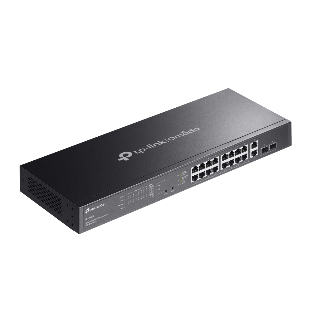 Коммутатор TP-Link ES220GMP, 1 Гбит/с, PoE+, управляемый L2