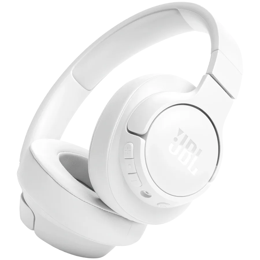 Гарнитура беспроводная JBL Tune 720BT, 40 мм, 76 ч, белая – купить недорого с доставкой по Алматы и Казахстану