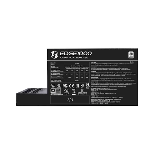 Блок питания ATX 1000 W Lian Li EG1000, Black – купить недорого с доставкой по Алматы и Казахстану фото 2