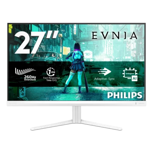 Монитор Philips Evnia 27M2N3201PL 27" FHD Fast IPS 260Hz (27M2N3201PL/01/00) — купить в Казахстане | neom.kz