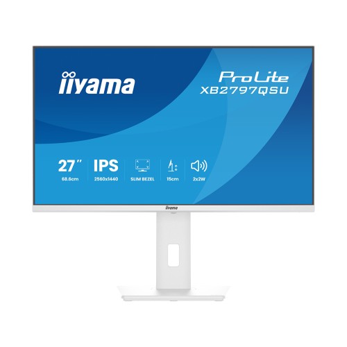Монитор Iiyama XB2797QSU-W1 27" QHD IPS 75Hz (XB2797QSU-W1) — купить в Казахстане | neom.kz