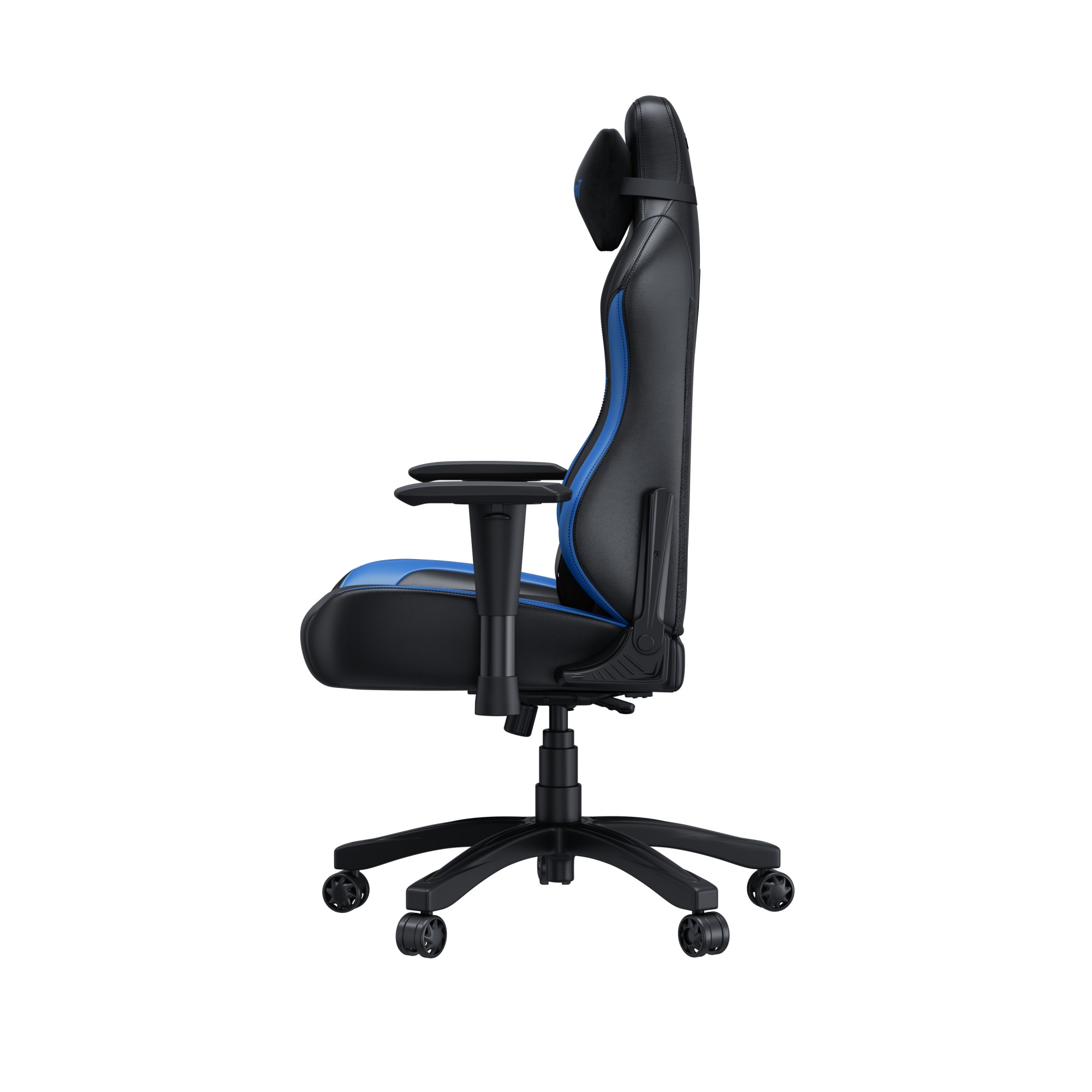 Игровое компьютерное кресло AndaSeat Luna, экокожа, до 100 кг, чёрно-синее (AD18-44-BS-PV) – купить недорого с доставкой по Алматы и Казахстану