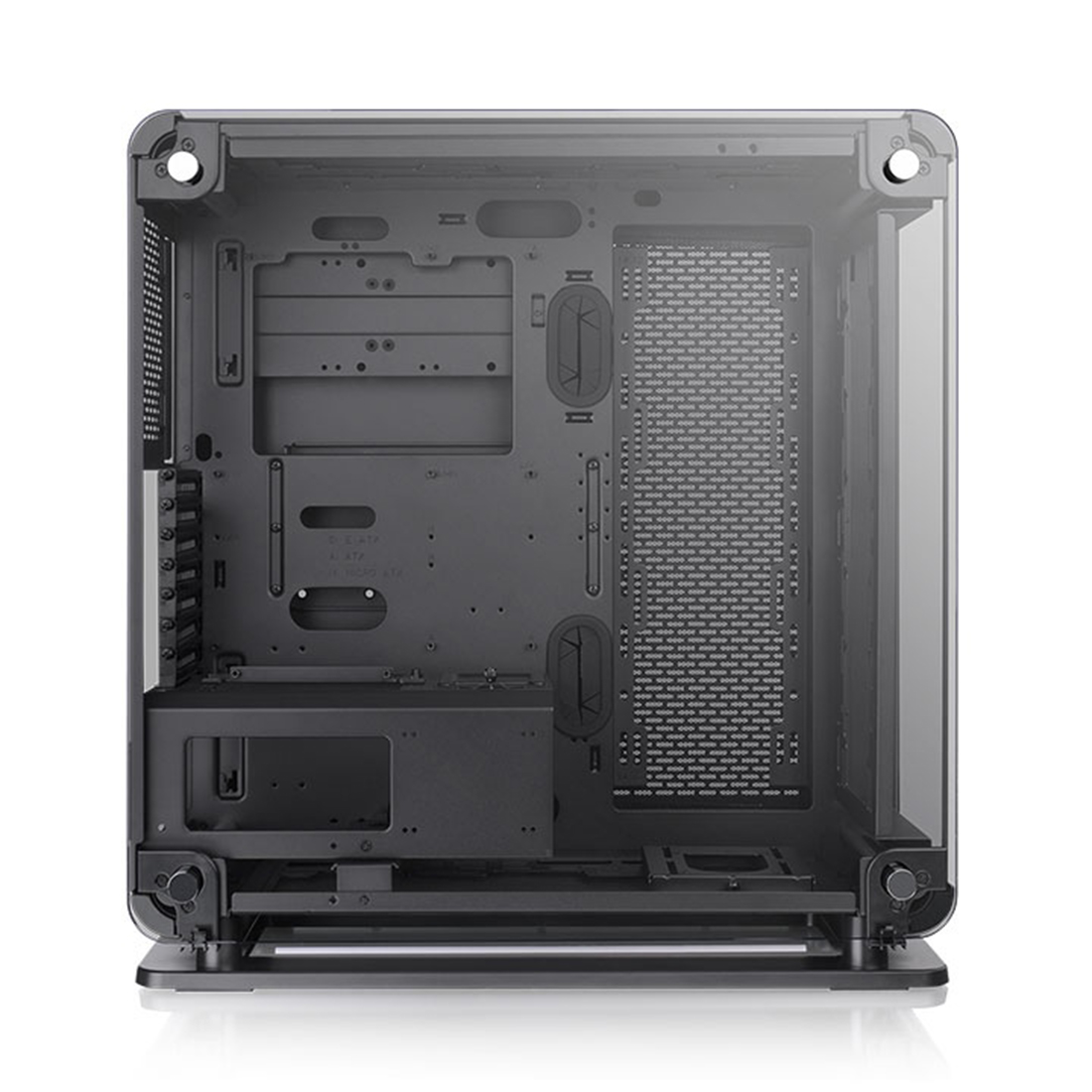 Корпус Thermaltake Core P6 TG, Midi Tower, черный, без БП