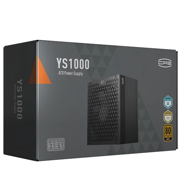 Блок питания PCCooler YS1000 1000W 80 PLUS Gold (P5-YS1000-G1F) – купить недорого с доставкой по Алматы и Казахстану