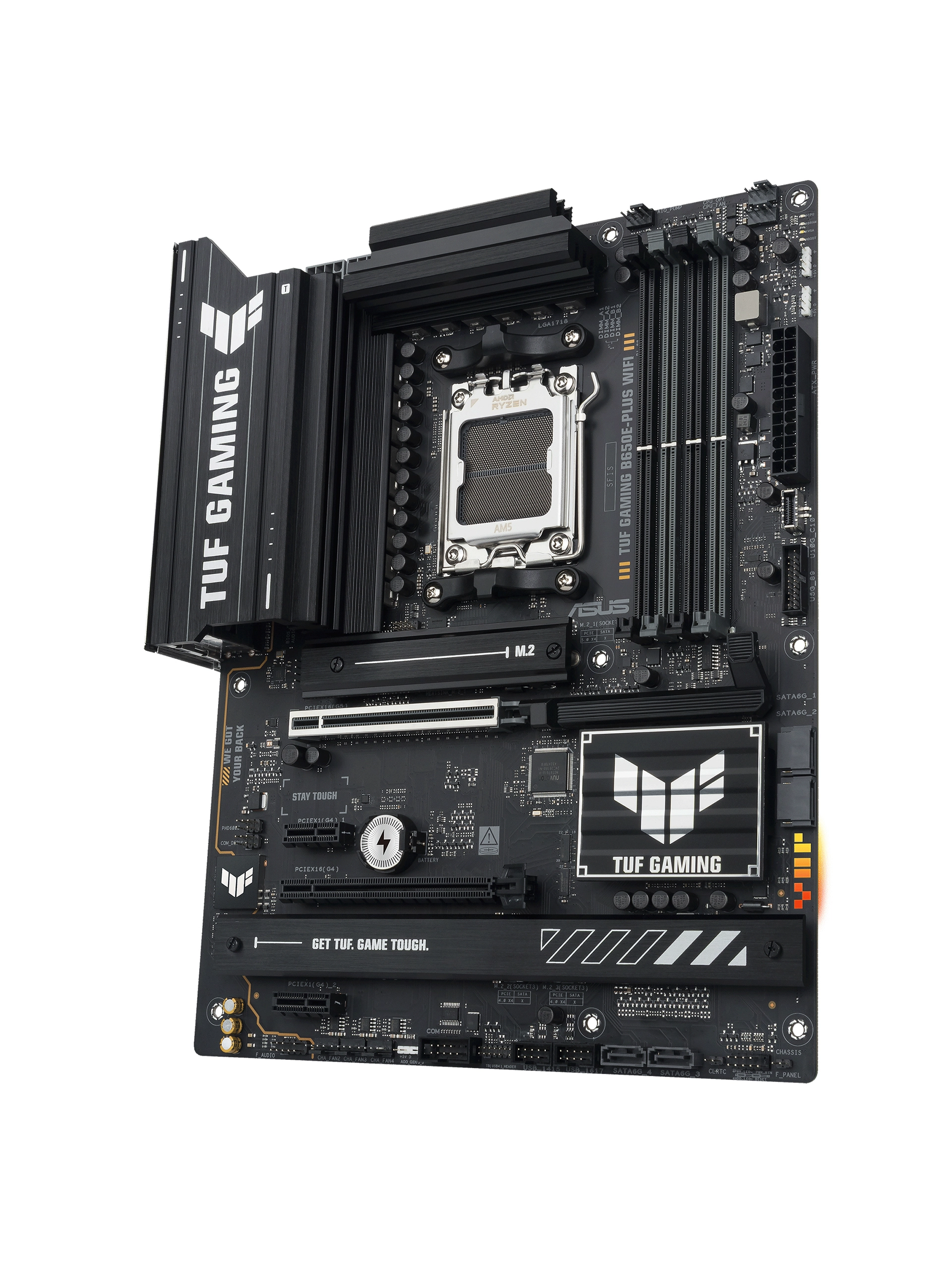 Материнская плата ASUS TUF GAMING B650E-PLUS WIFI AM5 B650 DDR5 ATX фото 3