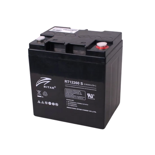 Аккумуляторная батарея Ritar RT12260 S 12В 26 Ач – купить недорого с доставкой по Алматы и Казахстану