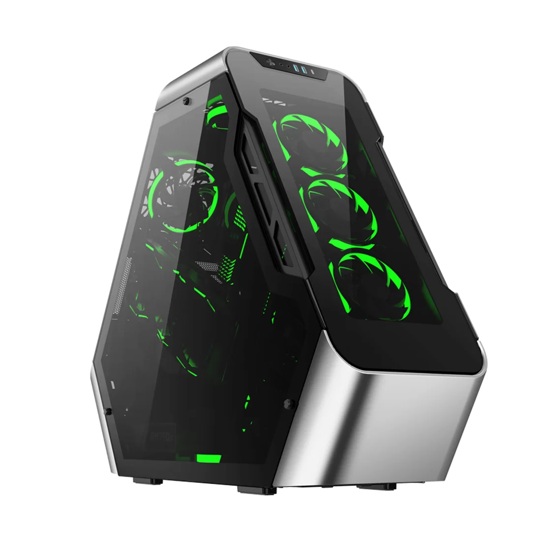 Компьютерный корпус Jonsbo TR03-G Silver без Б/П фото 3