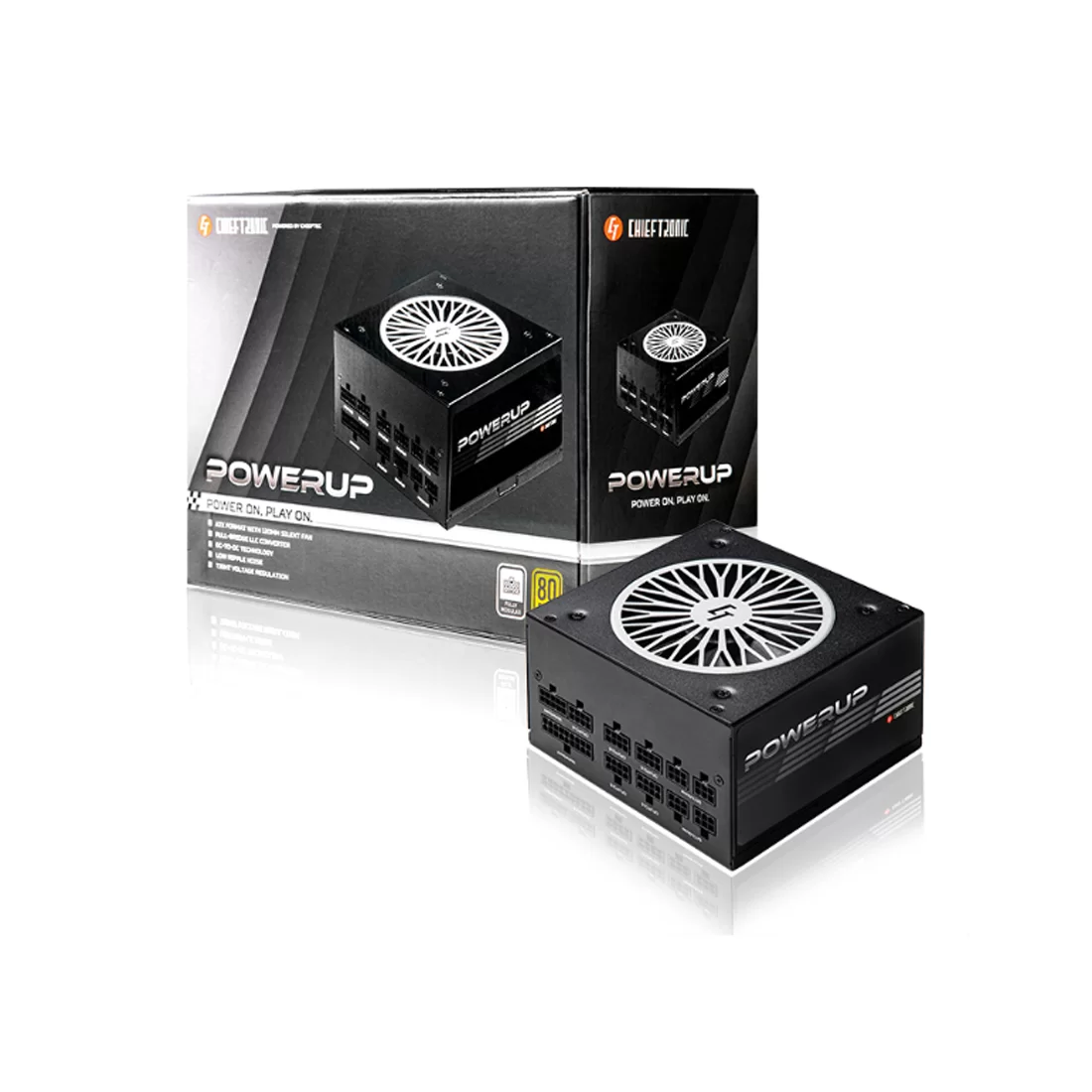Блок питания Chieftec PowerUp GPX-850FC Gold – купить недорого с доставкой по Алматы и Казахстану фото 3
