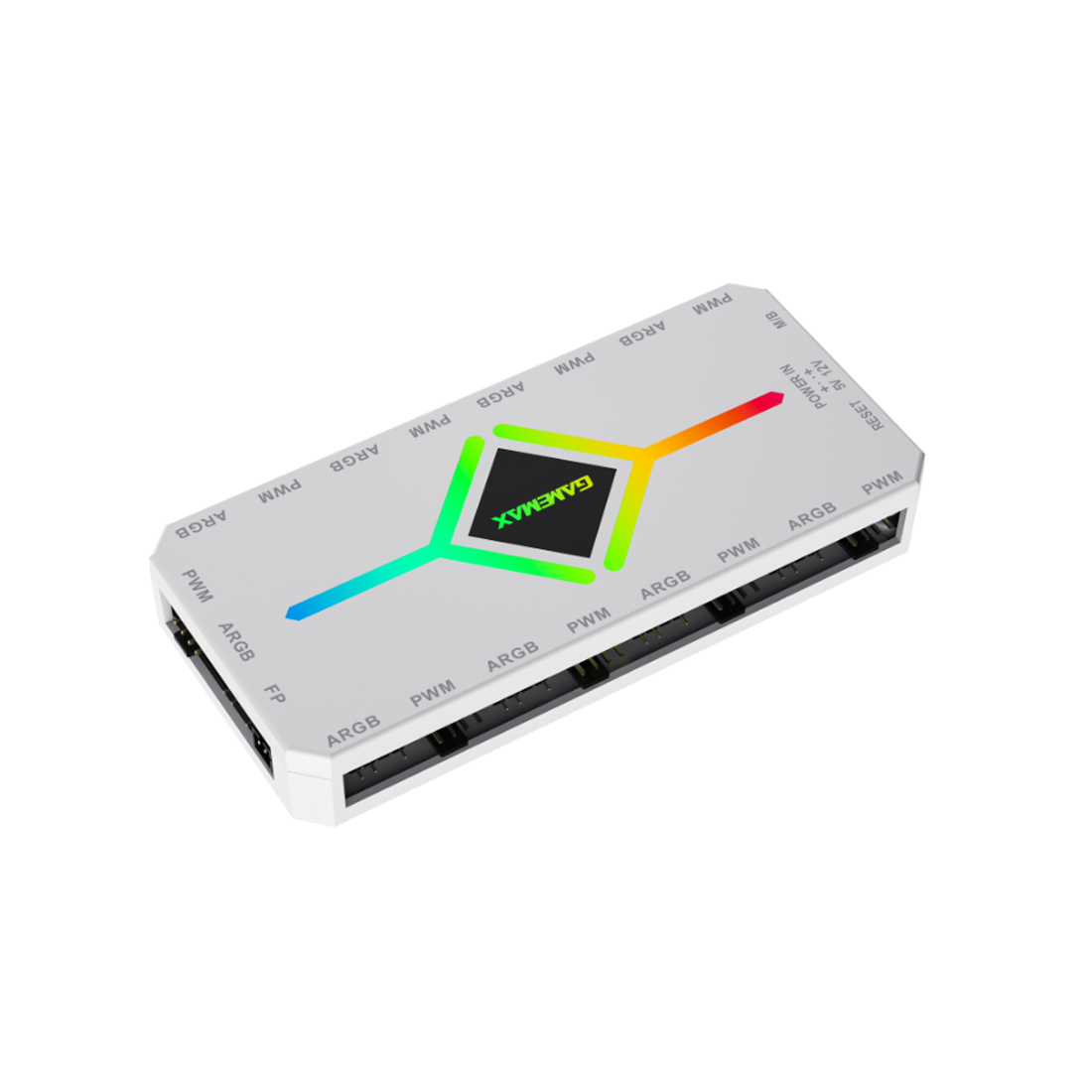 Контроллер подсветки Gamemax V4.0 ARGB+PWM HUB WH (12В) – купить недорого с доставкой по Алматы и Казахстану фото 2