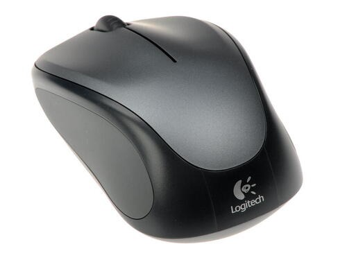 Мышь беспроводная Logitech M235 Colt Matte, 3 кнопки, 1000 dpi, серая фото 2