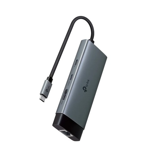 USB-хаб TP-Link UH6120C 6-в-1, подключение USB-C, HDMI, RJ-45, зарядка PD 100 Вт — купить в Казахстане | neom.kz