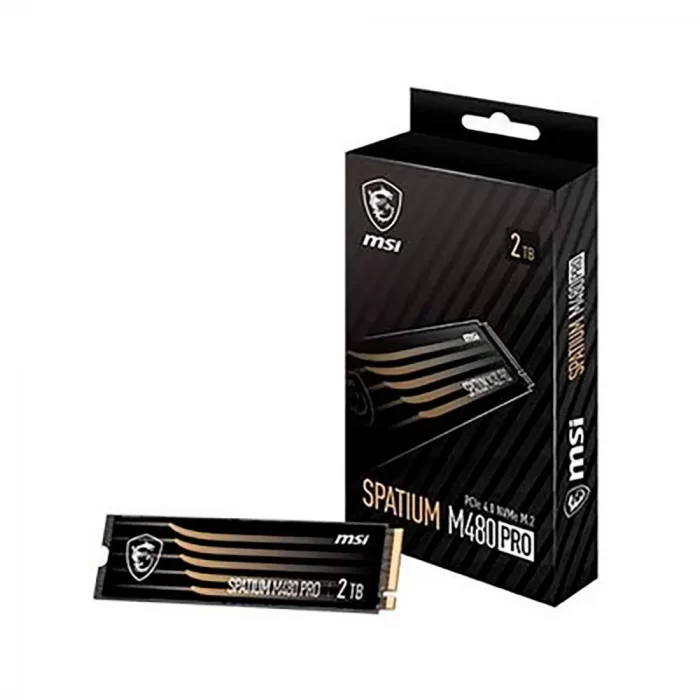 SSD накопитель 2TB MSI Spatium M480 PRO, M.2, PCIe 4.0 фото 2