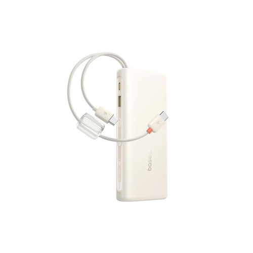 Внешний аккумулятор Baseus EnerFill FC41 Power Bank 10000mAh 67W Off-White — купить в Казахстане | neom.kz