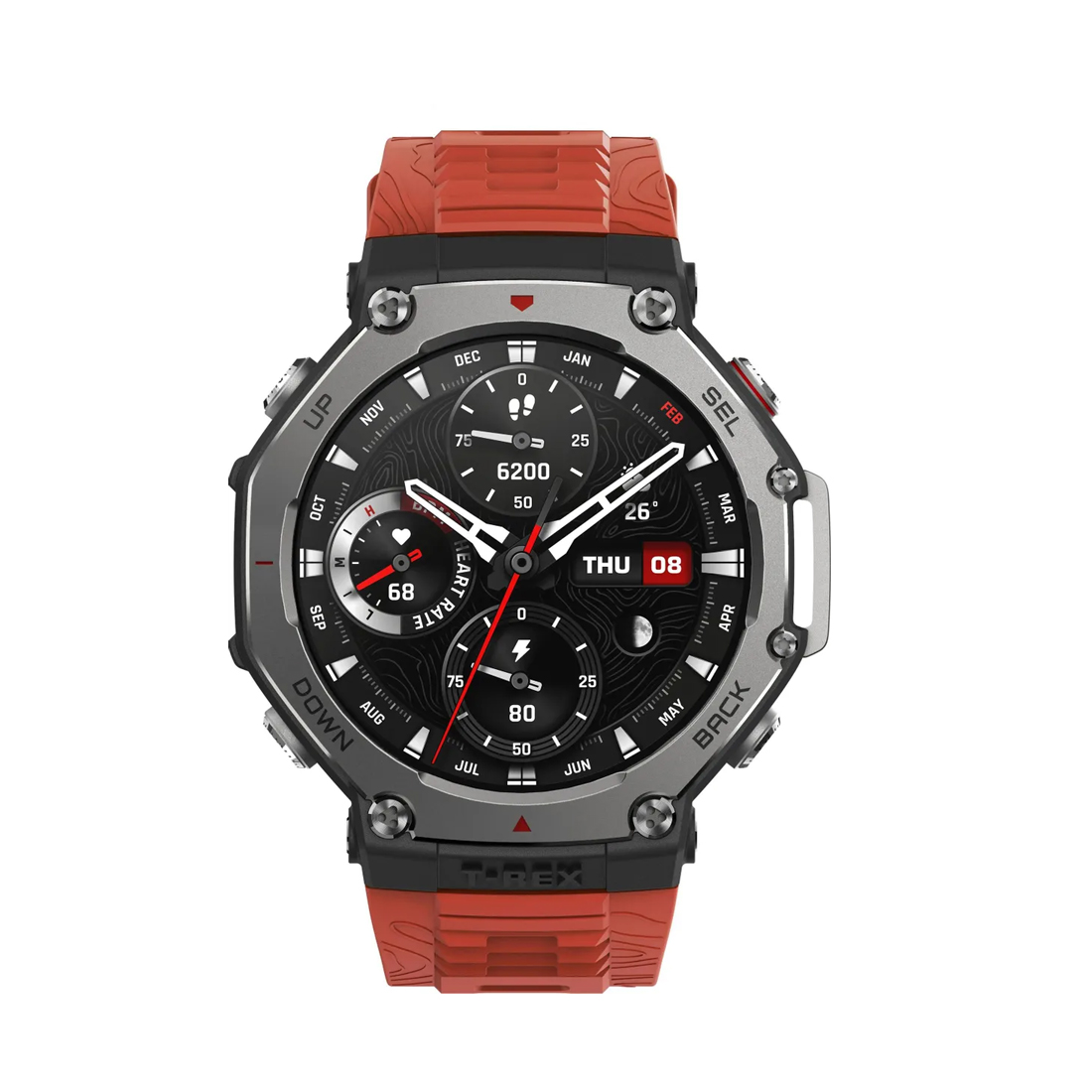 Смарт часы Amazfit T-Rex 3 A2323 Lava – купить недорого с доставкой по Алматы и Казахстану фото 2