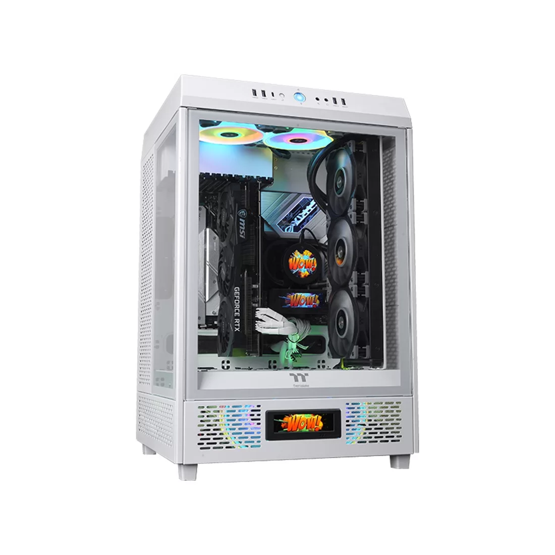 Панель LCD Thermaltake The Tower 500 Series Snow – купить недорого с доставкой по Алматы и Казахстану