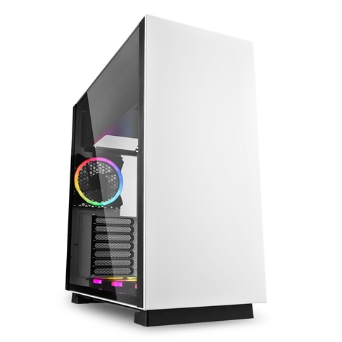 Корпус Sharkoon PURE STEEL RGB Wh, EATX, 3x3.5, 5x2.5,2xUSB 3.0, Audio, 474*210*475mm, без БП