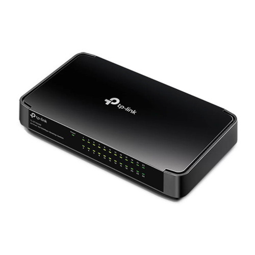 Коммутатор TP-Link TL-SF1024M, 24 порта 100 Мбит/с, неуправляемый — купить в Казахстане | neom.kz