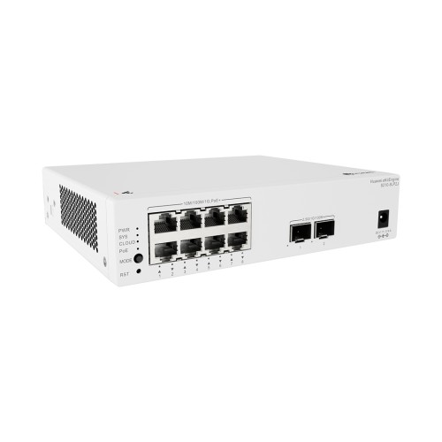 Коммутатор Huawei S210-8LP2J, 8 портов 1 Гбит/с, 2×SFP, PoE+, управляемый L2 — купить в Казахстане | neom.kz