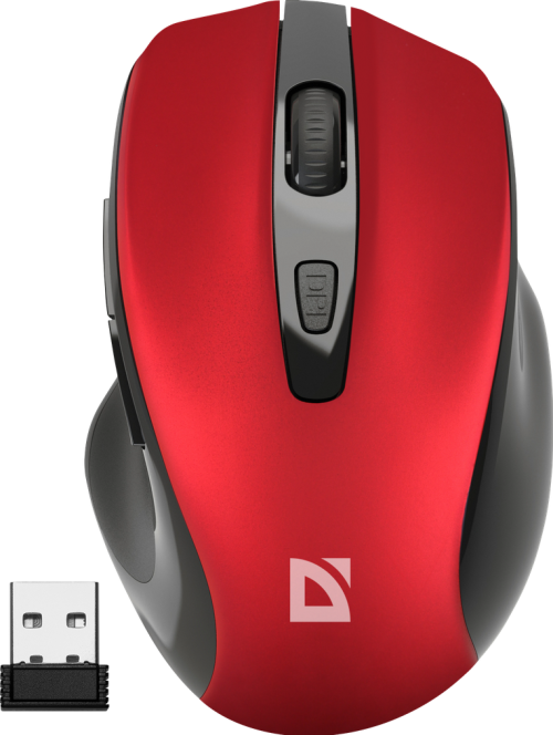 Компьютерная мышь Defender Prime MB-053 Red — купить в Казахстане | neom.kz