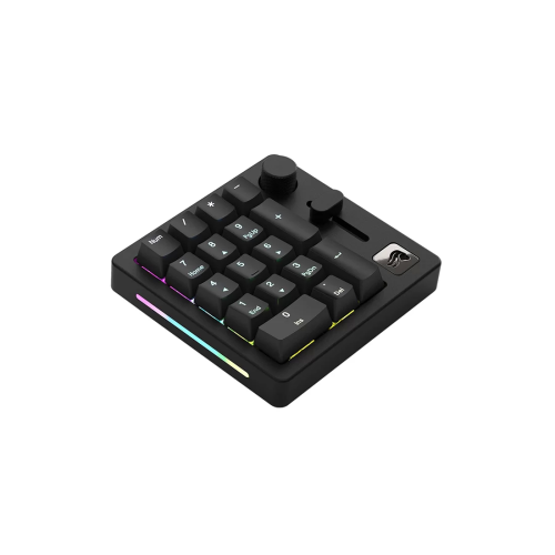 Клавиатура игровая механическая беспроводная Glorious GMMK Numpad Pre-Built Fox Linear, чёрная — купить в Казахстане | neom.kz