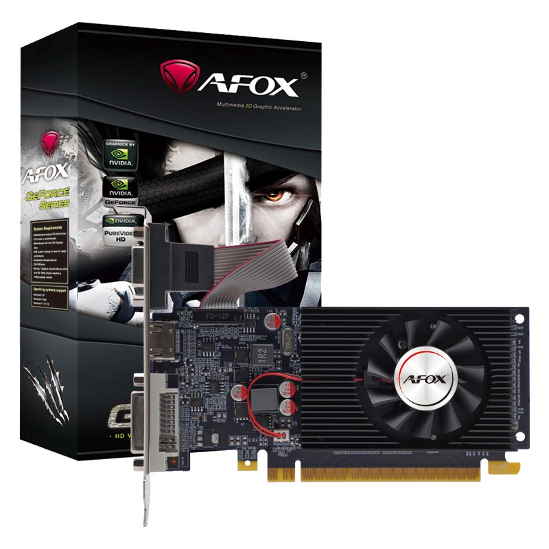Видеокарта Afox GeForce GT 610 Low Profile 2GB DDR3 (AF610-2048D3L8) фото 6