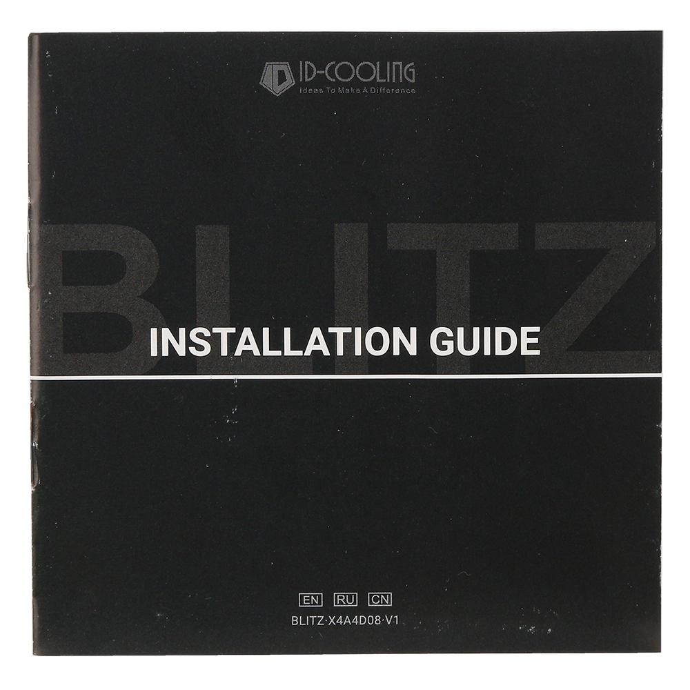 Кулер для процессора ID-Cooling Blitz X4 180 Вт (ID-CPU-BLITZ X4) – купить недорого с доставкой по Алматы и Казахстану фото 5