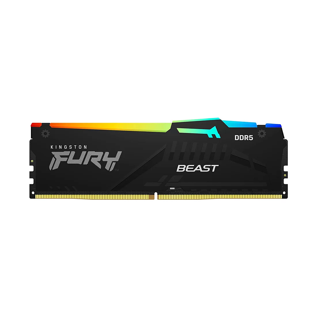Модуль памяти Kingston FURY Beast Black AMD RGB KF552C36BBEA-16 DDR5 16GB 5200MHz – купить недорого с доставкой по Алматы и Казахстану