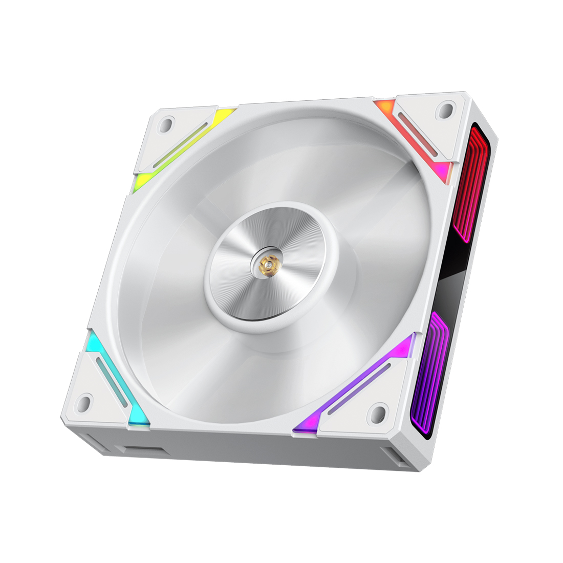 Комплект кулеров для компьютерного корпуса 1STPLAYER XF7 WHITE COMBO 3в1 – купить недорого с доставкой по Алматы и Казахстану фото 2